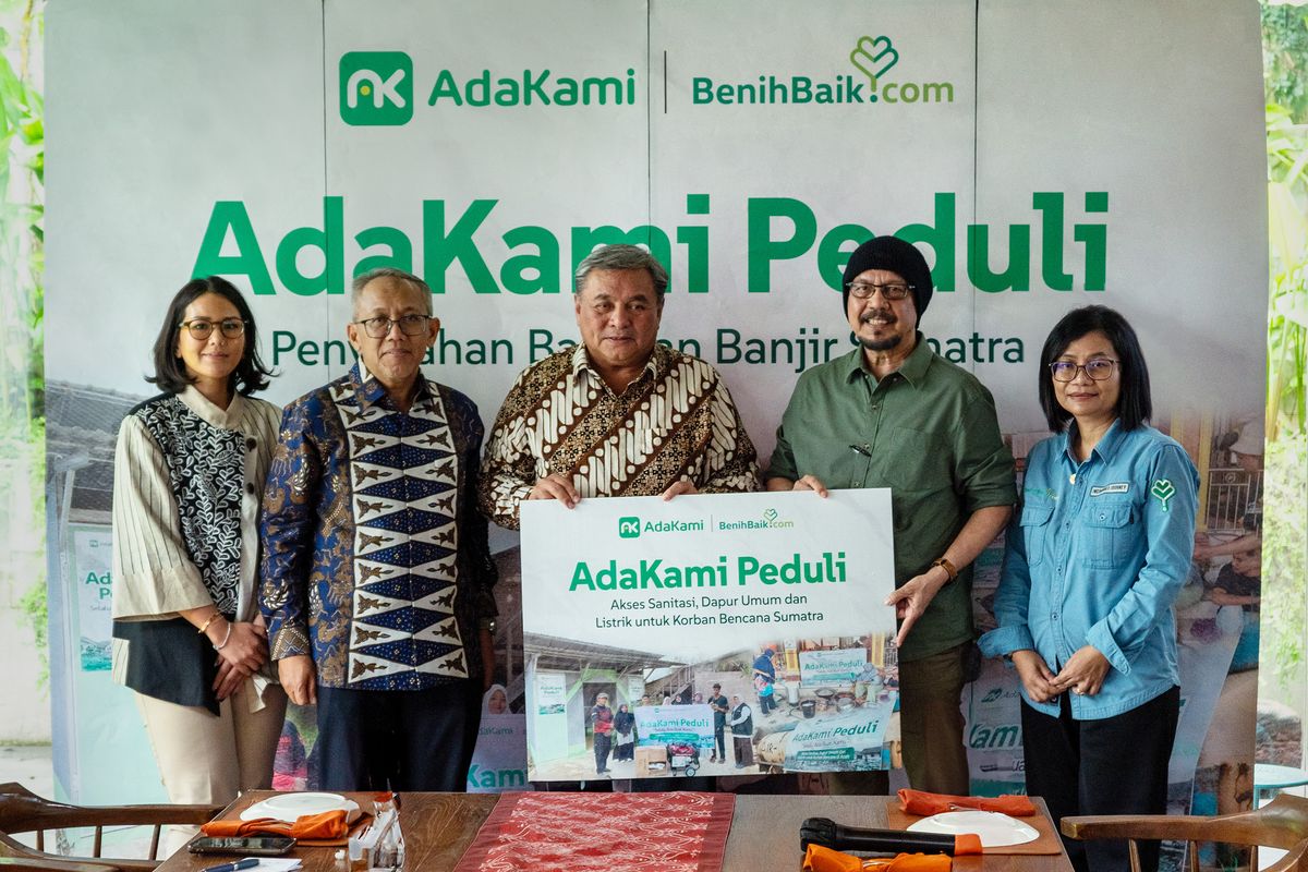 AdaKami Salurkan Bantuan Rp 1 Miliar untuk Korban Bencana di Aceh