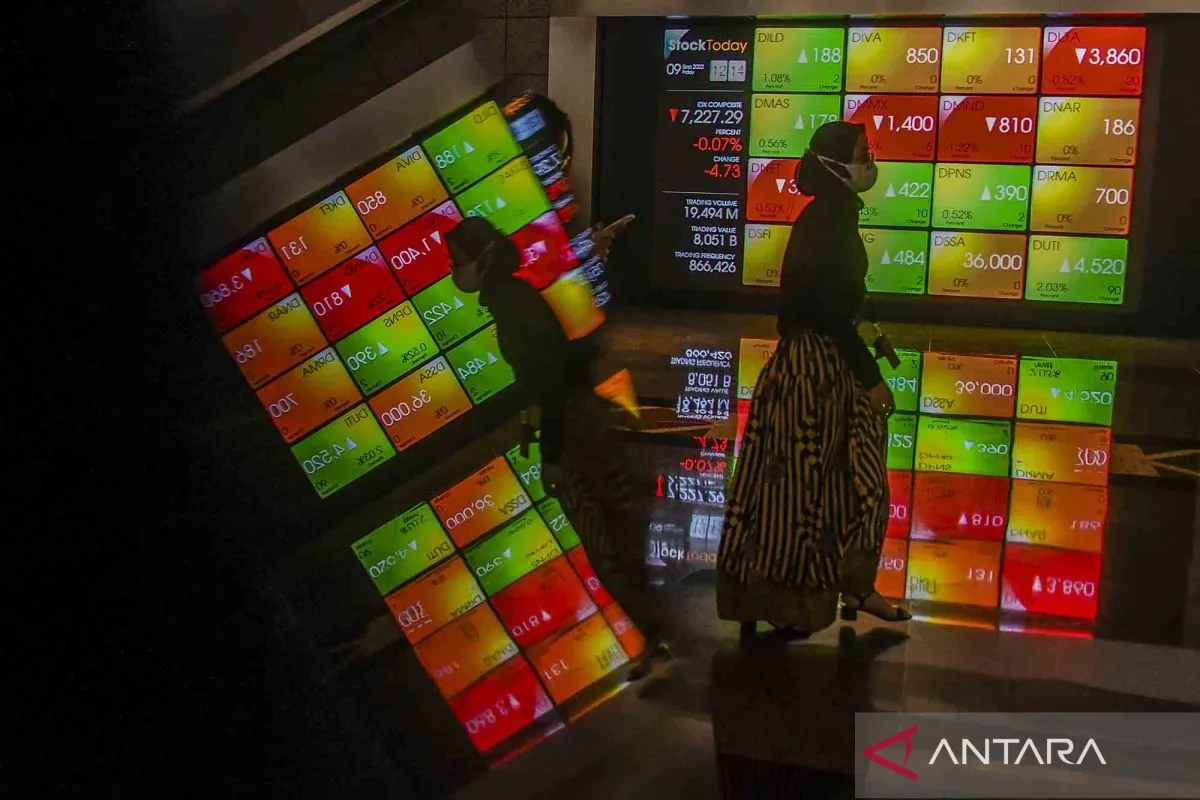 IHSG Awali Perdagangan Oktober Melemah 8,25 Poin ke Level 6.062